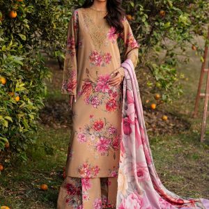 3 Pc Unstiched Fabric Lawn | Brand: IZNIK | Best Collection 2025