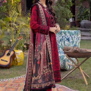 3 Pc Unstiched Embroidered  Lawn | Brand: ASIM JOFA | Best Collection 2025