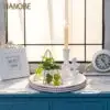 Hanobe Decorative Serving Tray Wood